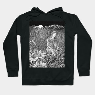 The Sun Rises and I Gather Blooms Hoodie